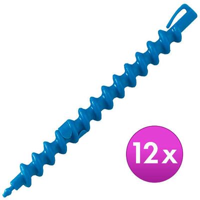 Confezione Pro da 12 Arricciacapelli a Spirale Ø 7 mm Confezione Pro da 12 Arricciacapelli a Spirale Ø 7 mm