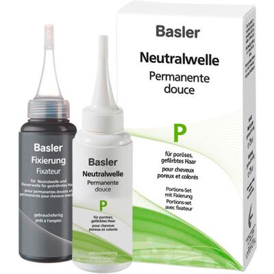 Ondulante Neutro Basler P per capelli porosi e colorati - Prodotto per permanente Ondulante Neutro Basler P per capelli porosi e colorati - Prodotto per permanente