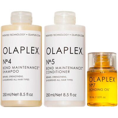 Set riparatore Olaplex No. 4 + No. 5 + No. 7 - Cura dei capelli Set riparatore Olaplex No. 4 + No. 5 + No. 7 - Cura dei capelli
