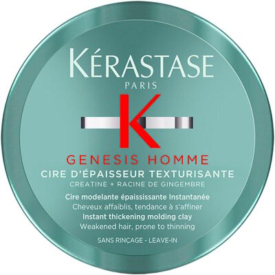 Kerastase Genesis Homme Argilla Modellante - 75ml Kerastase Genesis Homme Argilla Modellante - 75ml