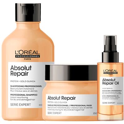 L'Oréal Professionnel Paris Serie Expert Absolut Repair Pack - Set di cura dei capelli L'Oréal Professionnel Paris Serie Expert Absolut Repair Pack - Set di cura dei capelli