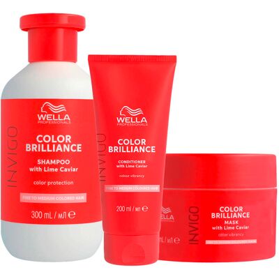 Wella Invigo Color Brilliance Set Fine - Kit Cura Capelli Wella Invigo Color Brilliance Set Fine - Kit Cura Capelli