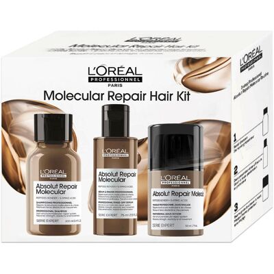 L'Oréal Professionnel Paris Serie Expert Absolut Repair Molecular Discovery Trio L'Oréal Professionnel Paris Serie Expert Absolut Repair Molecular Discovery Trio