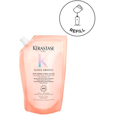 Kérastase Gloss Absolu Bain Crème Hydra-Glaze Nachfüllbeutel 500 ml Kérastase Gloss Absolu Bain Crème Hydra-Glaze Nachfüllbeutel 500 ml