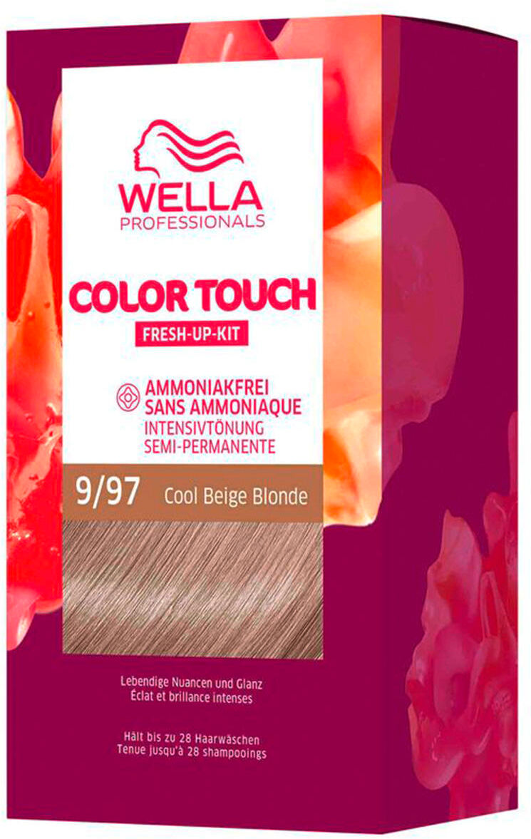 Wella Color Touch Fresh-Up-Kit 9/97 Biondo chiaro Cendré marrone 130 ml