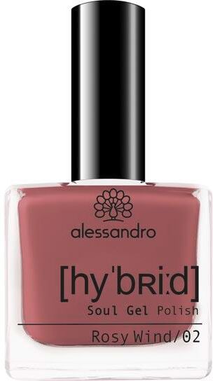 alessandro hybrid - soul gel polish vernice a colori vento rosato, 8 ml vento rosato