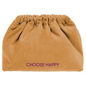 sorbet island Velvet Clutch Bag Choose Happy