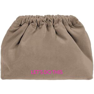 sorbet island Velvet Clutch Bag Let's Do This