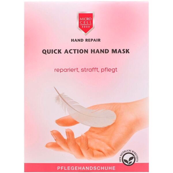 micro cell quick action anti aging hand mask 1 paar