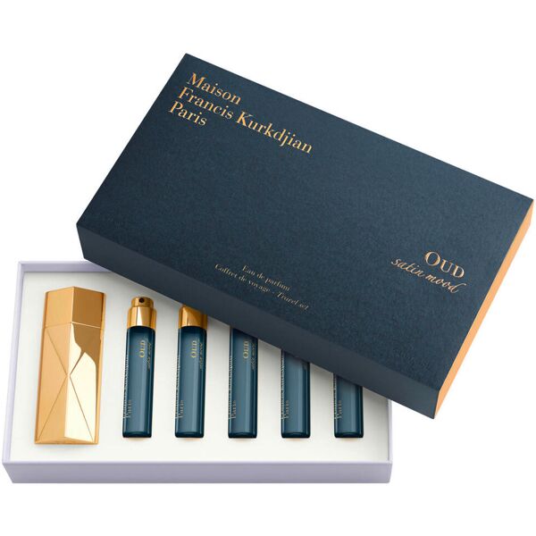 maison francis kurkdjian paris oud satin mood travel set 55 ml