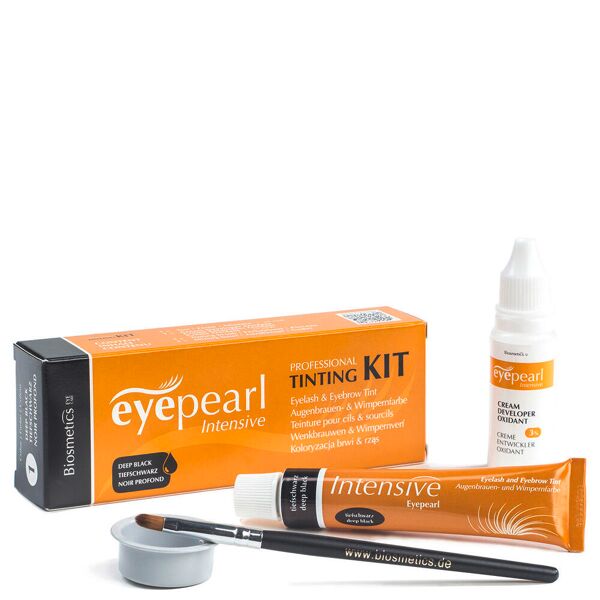 biosmetics intensive eyepearl tinting kit tiefschwarz