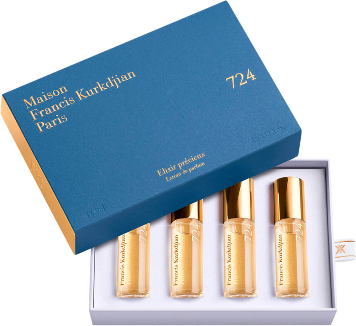 maison francis kurkdjian paris 724 roll-on elixir set 4 x 4 ml