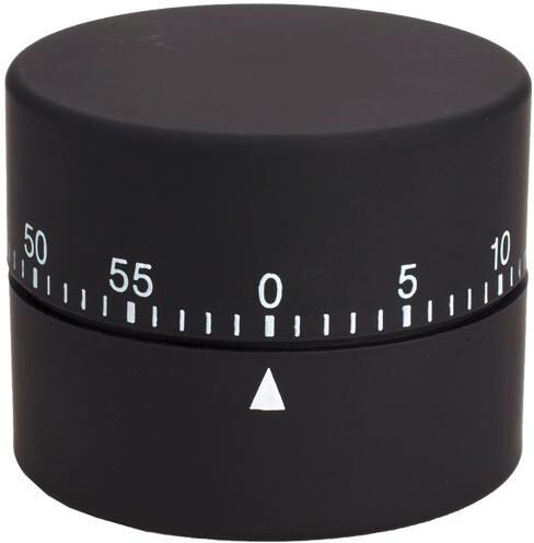 Efalock Round Timer Nero Nero