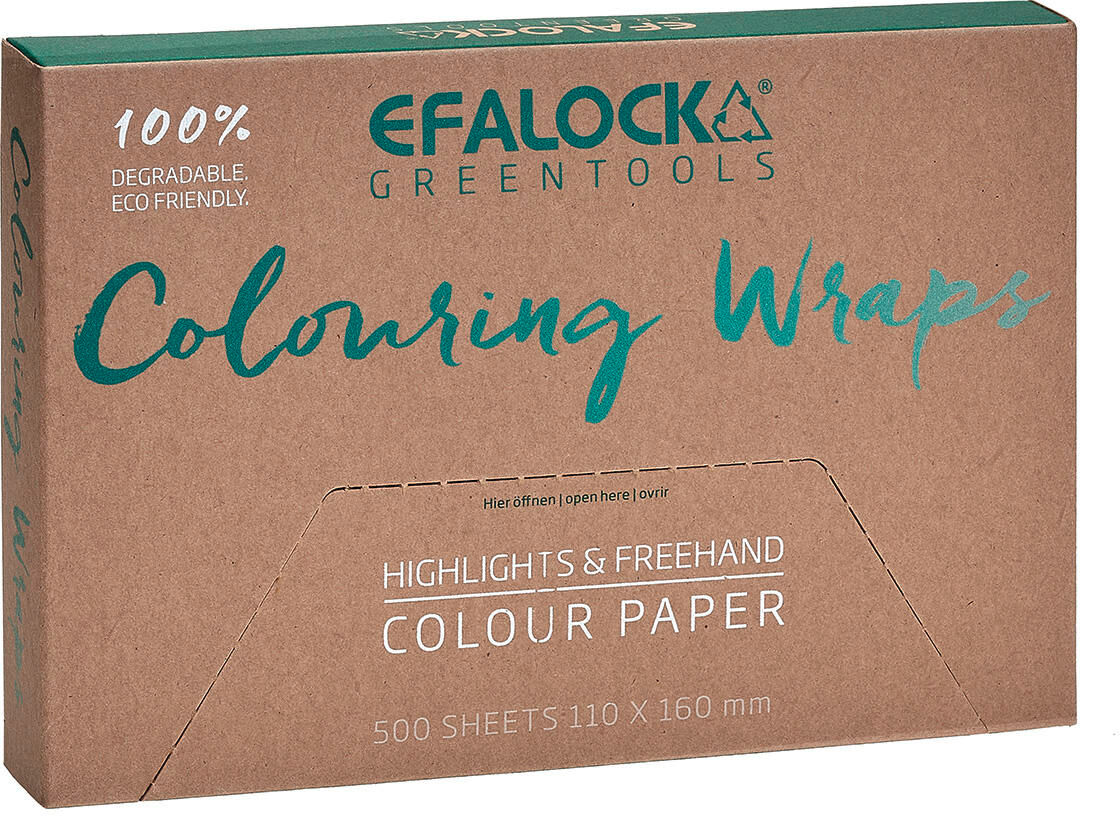 Efalock Greentools Coloring Wraps S - 110 x 160 mm