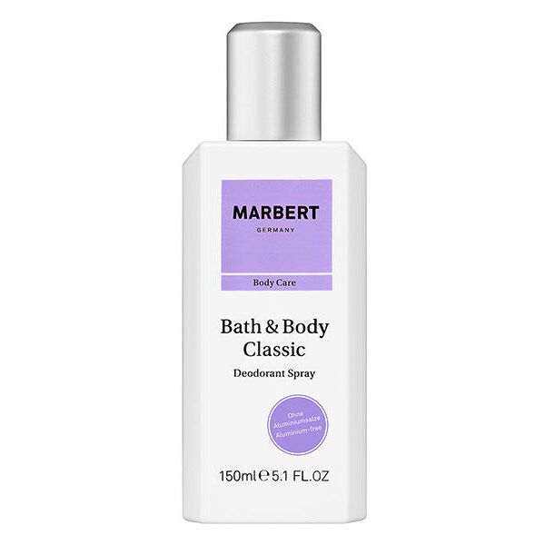 marbert body care bath & body classic deodorant spray 150 ml