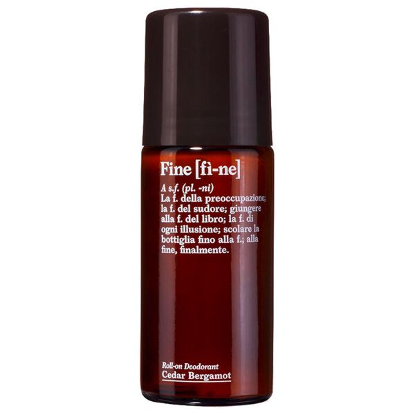 fine cedar bergamot roll-on deodorant 50 ml