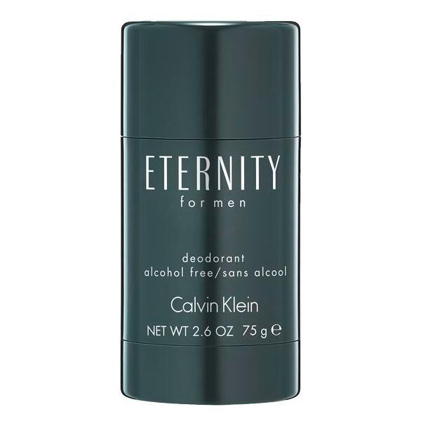 calvin klein eternity for men deodorant stick alcohol free 75 g