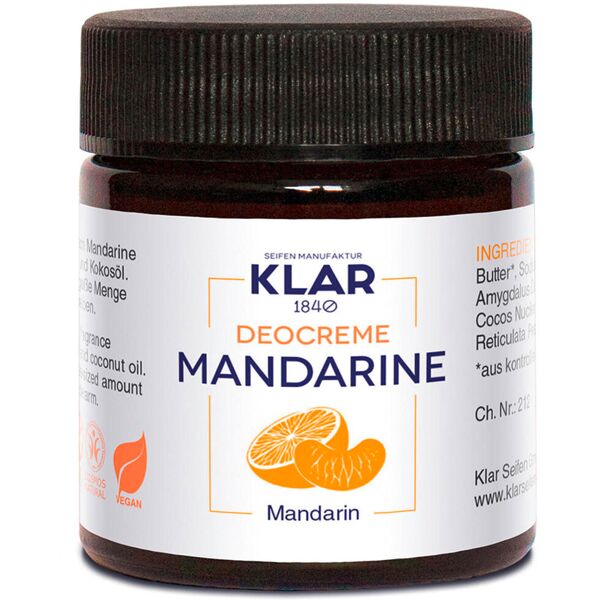 klar crema deodorante mandarino 30 ml