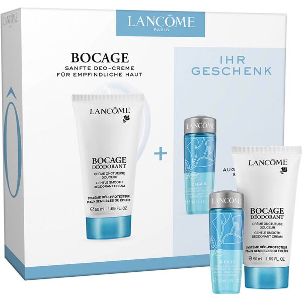 lancome bocage deo creme & bi-facil set