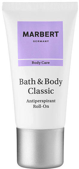 marbert body care bath & body classic antiperspirant roll-on 50 ml