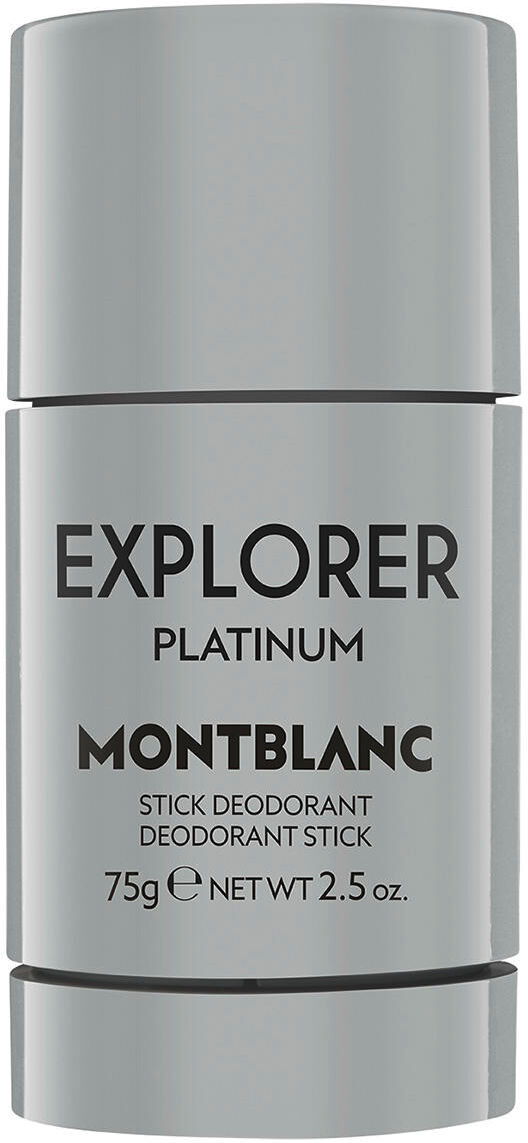 montblanc explorer platinum stick deodorant 75 g