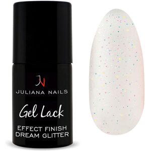 Juliana Nails Gel Lack Effect Finish Dream Glitter 6 ml Brillantini da sogno