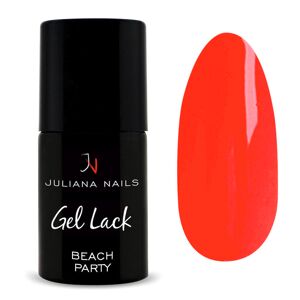 Juliana Nails Gel Lack Neon Beach Party 6 ml Festa in spiaggia