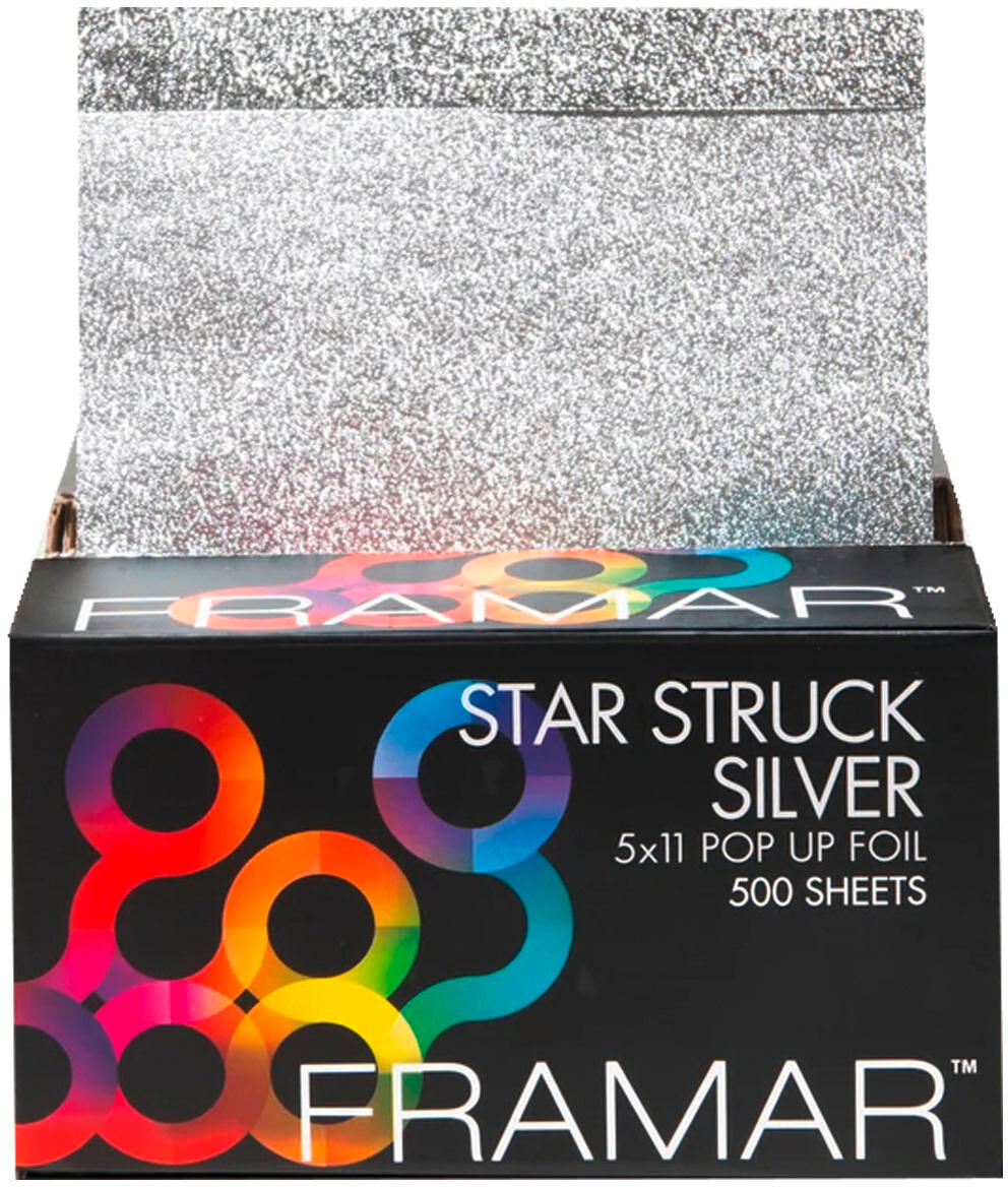 framar pop up foil star struck silver