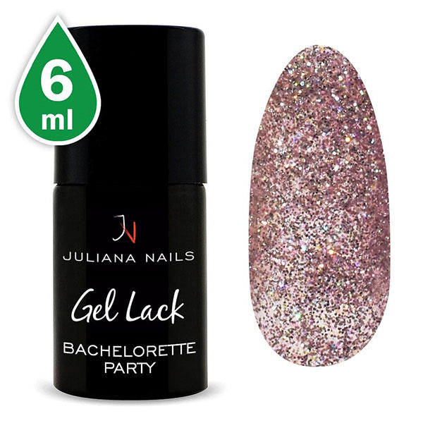 Juliana Nails Gel Lack Glitter/Shimmer Bachelorette Party 6 ml Addio al nubilato