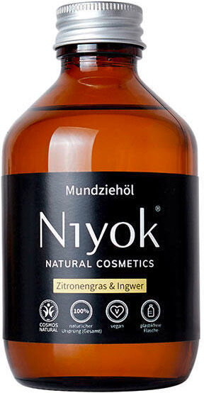 niyok olio di cocco per la bocca - lemongrass & ginger 200 ml