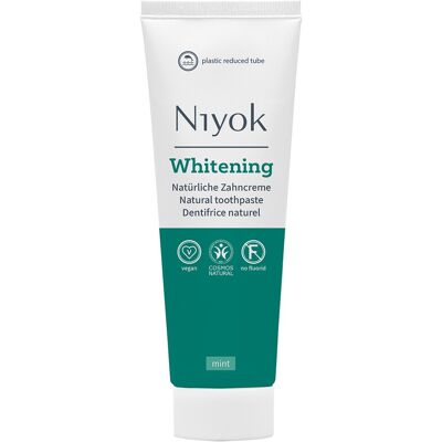 Niyok Sbiancante Naturale Menta Dentifricio - Dentifricio Niyok Sbiancante Naturale Menta Dentifricio - Dentifricio