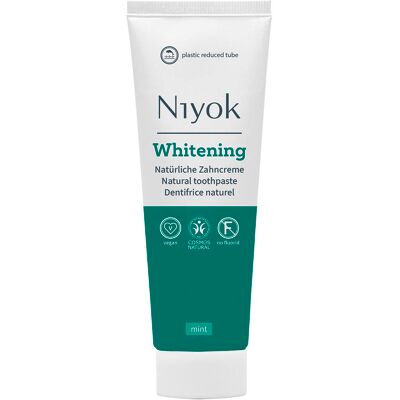 Niyok Sbiancante Naturale Menta Dentifricio - Dentifricio Niyok Sbiancante Naturale Menta Dentifricio - Dentifricio