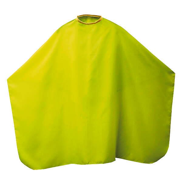 trend design eco trend neon haircut cape giallo giallo