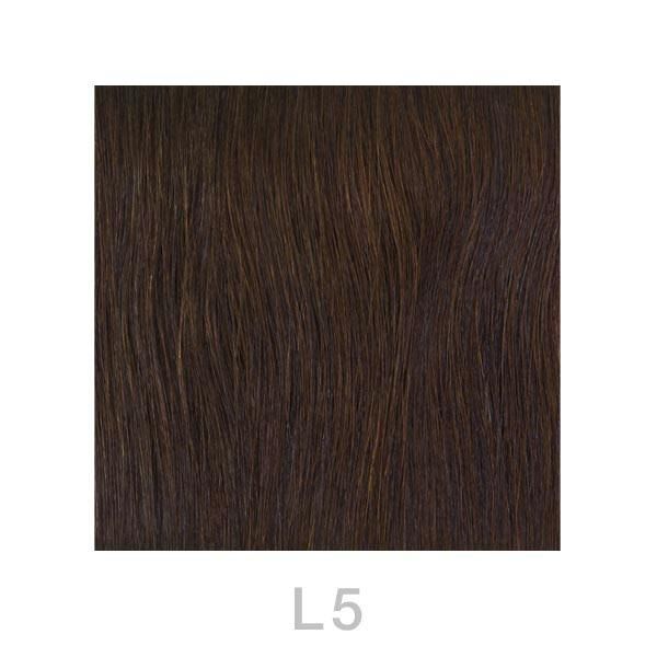 balmain tape extensions + clip-strip 25 cm l5 light brown marrone chiaro