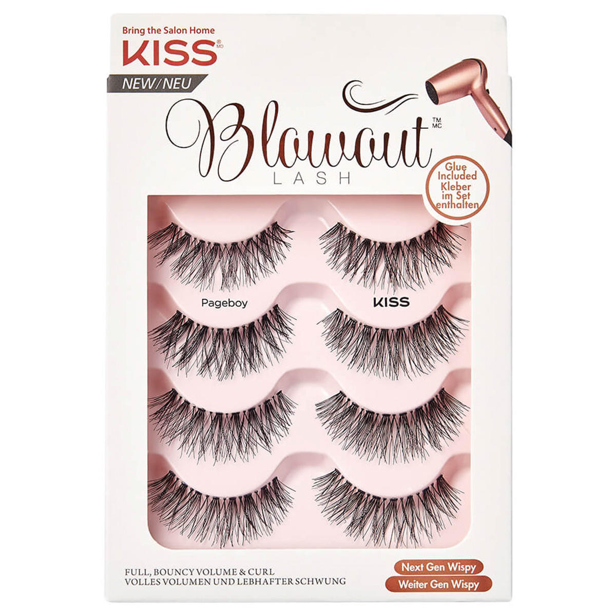 KISS Blowout Lash Multipack Pageboy