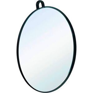 Specchio da Mano Nero - 27cm - Manico & Anello - Specchio Portatile Specchio da Mano Nero - 27cm - Manico & Anello - Specchio Portatile