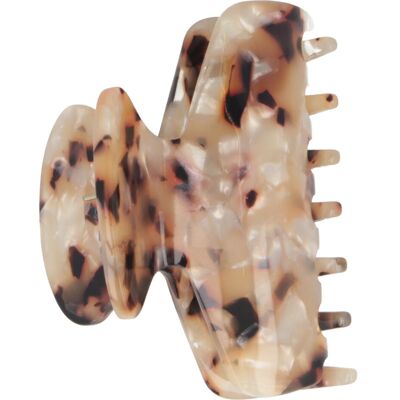 Solida Fermaglio per capelli marrone a fantasia 7 cm Solida Fermaglio per capelli marrone a fantasia 7 cm
