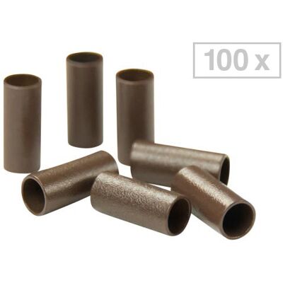 Balmain Micro Rings Marrone, Per confezione 100 pezzi Balmain Micro Rings Marrone, Per confezione 100 pezzi