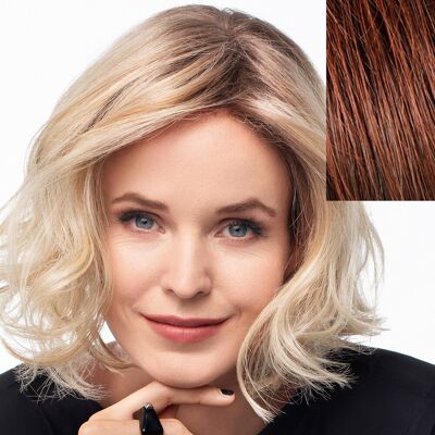 Gisela Mayer Parrucca di capelli sintetici Magic Taste Mono Lace 130/33 Chestnut Mix Gisela Mayer Parrucca di capelli sintetici Magic Taste Mono Lace 130/33 Chestnut Mix