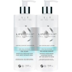 SBT Liferepair Duo pack Shower Gel + Body Lotion 2 x 400 ml