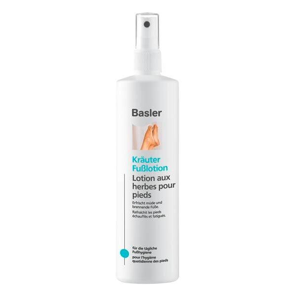 basler lozione per piedi a base di erbe bottiglia spray 250 ml