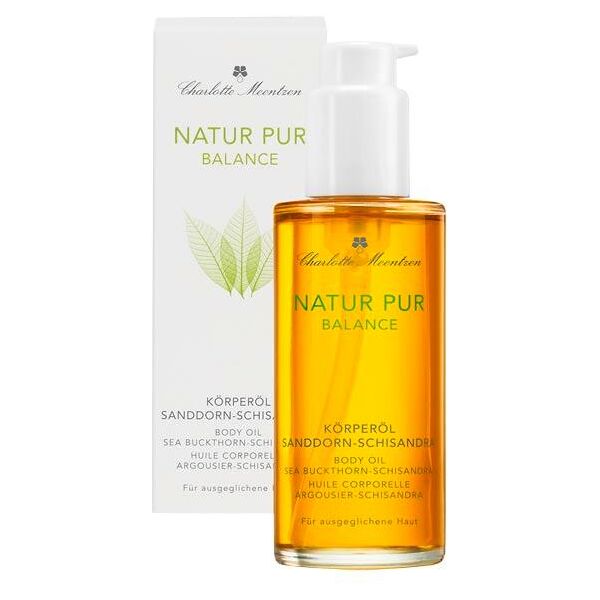 charlotte meentzen natur pur balance olio per il corpo olivello spinoso-schisandra 95 ml