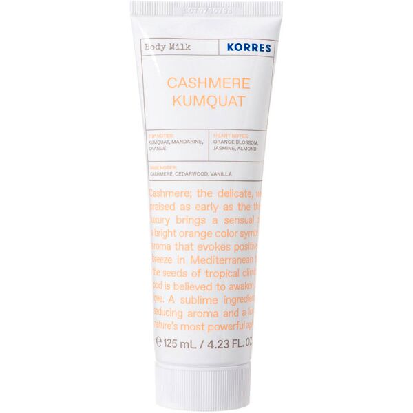 korres cashmere kumquat latte per il corpo 125 ml