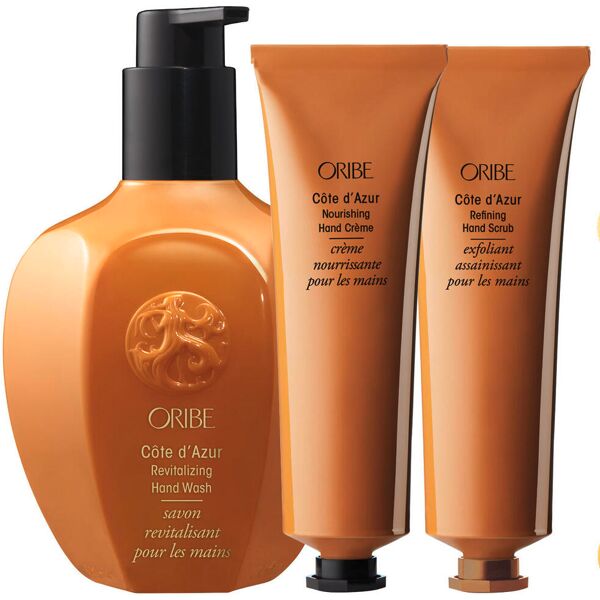 oribe côte d'azur set per la cura delle mani di lusso rivitalizzante e nutriente