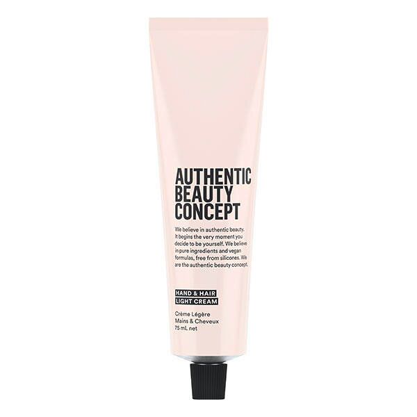 authentic beauty concept hand & hair light cream 75 ml