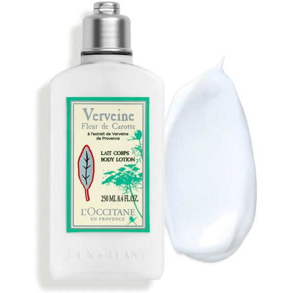 l'occitane verbene fleur de carotte bosy lotion limited edition 250 ml