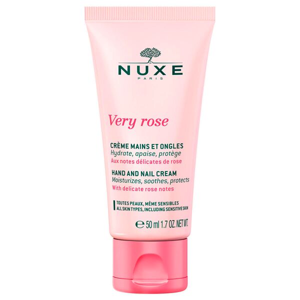 nuxe very rose hand and nail cream 50 ml
