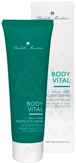 charlotte meentzen body vital crema per collo e décolleté 75 ml