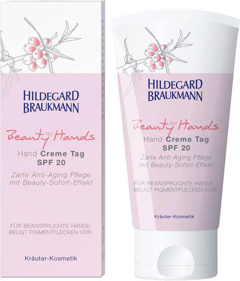 hildegard braukmann beauty for hands crema per le mani giorno spf 20 75 ml