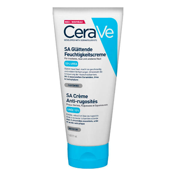 cerave sa urea crema idratante levigante 177 ml